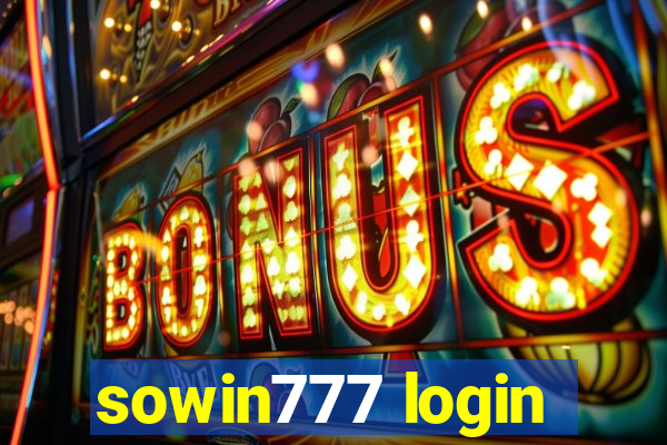 sowin777 login